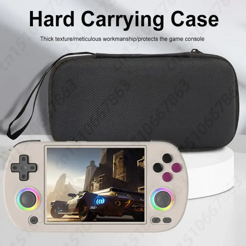 For ANBERNIC RG40XX H Carrying Case with Mesh Pouch Handbag Shcokproof EVA Hard Shell Storage Bag for RG40xx h Games Accessories