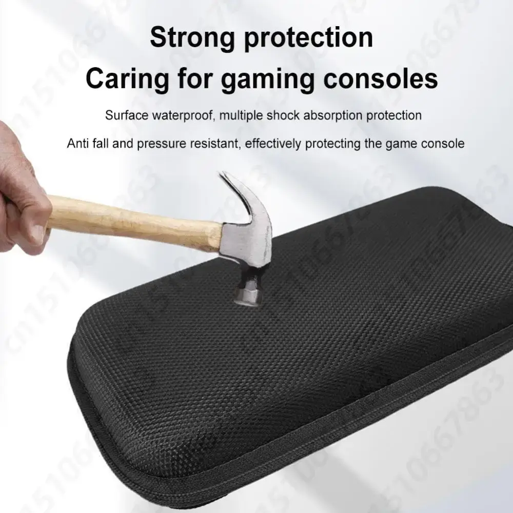 For ANBERNIC RG40XX H Carrying Case with Mesh Pouch Handbag Shcokproof EVA Hard Shell Storage Bag for RG40xx h Games Accessories