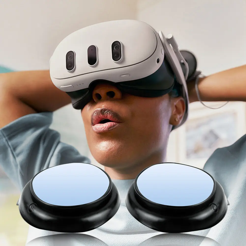 Lens Protective Cover Frame Anti-blue Lens Anti-Scratch Insert VR Lens Protector Frame for Meta Quest 3 Accessories
