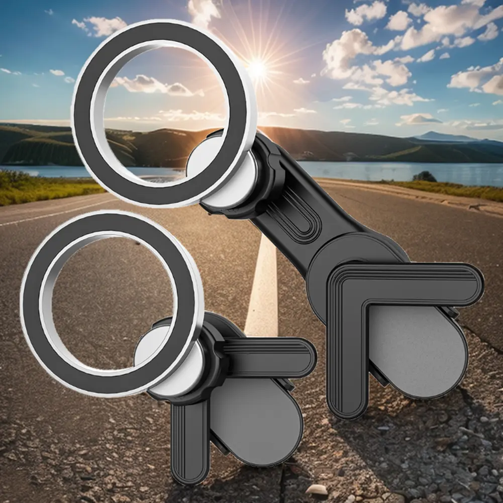 Magnetic Car Phone Holder for Tesla Model 3 Car Display Screen 360 Degree Rotation Car Vent Phone Mount for iPhone Xiaomi Huawei
