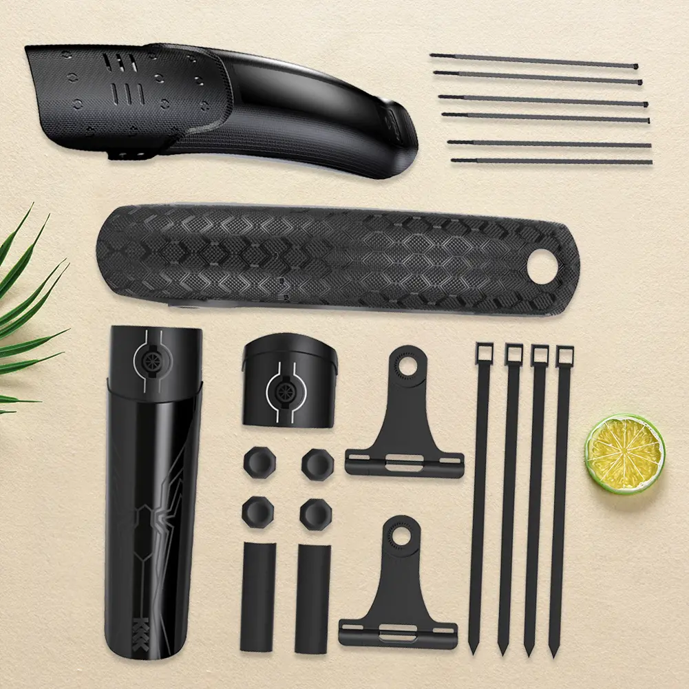 Bicycle Front Rear Mud Guard Lightweight Bike Tire Wheel Mudguard Adjustable Mountain Bike Wheel Mudguard Cycling Accessories