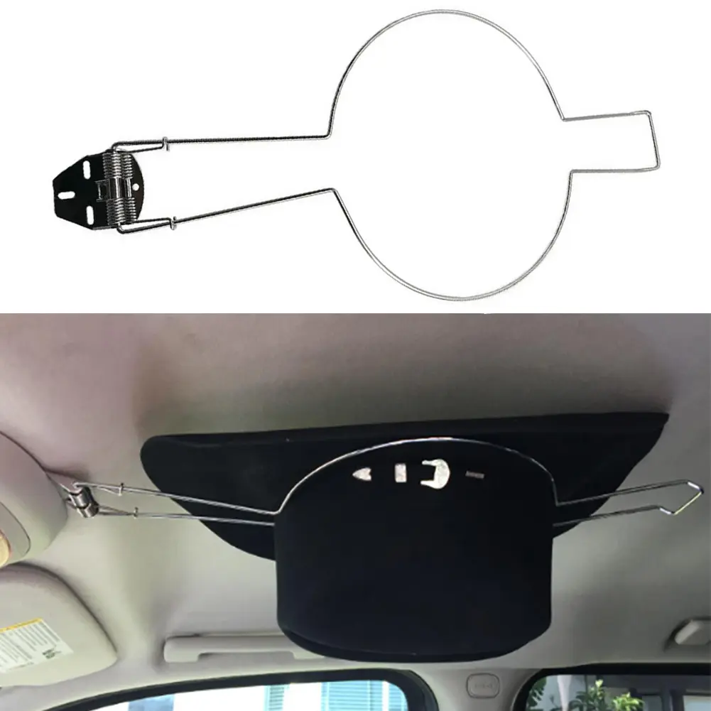 Hat Storage Organizer Multi-functional Car Mounted Cowboy Hat Holder Shockproof Car Storage Hat Rack Truck Automobile Accessory