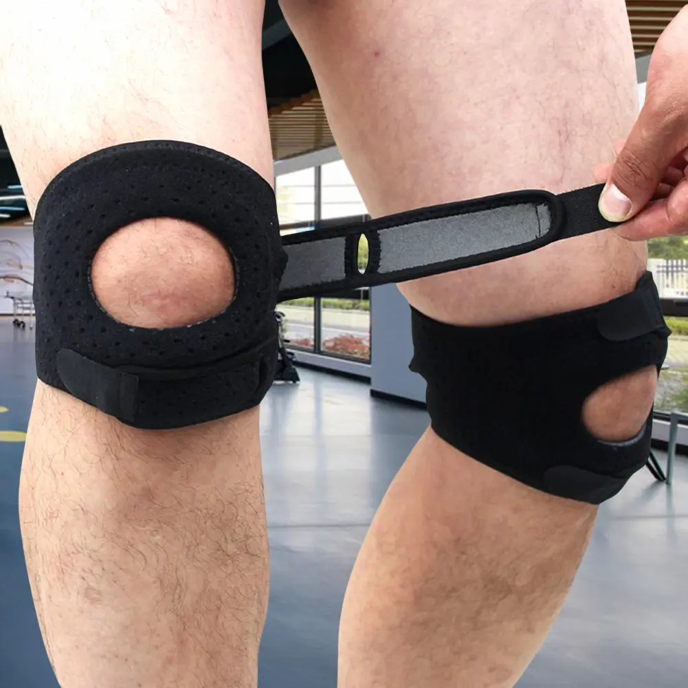 Patella Knee Brace Adjustable Knee Compression Sleeve Patella Tendon Knee Strap for Arthritis Joint Ligament Injury