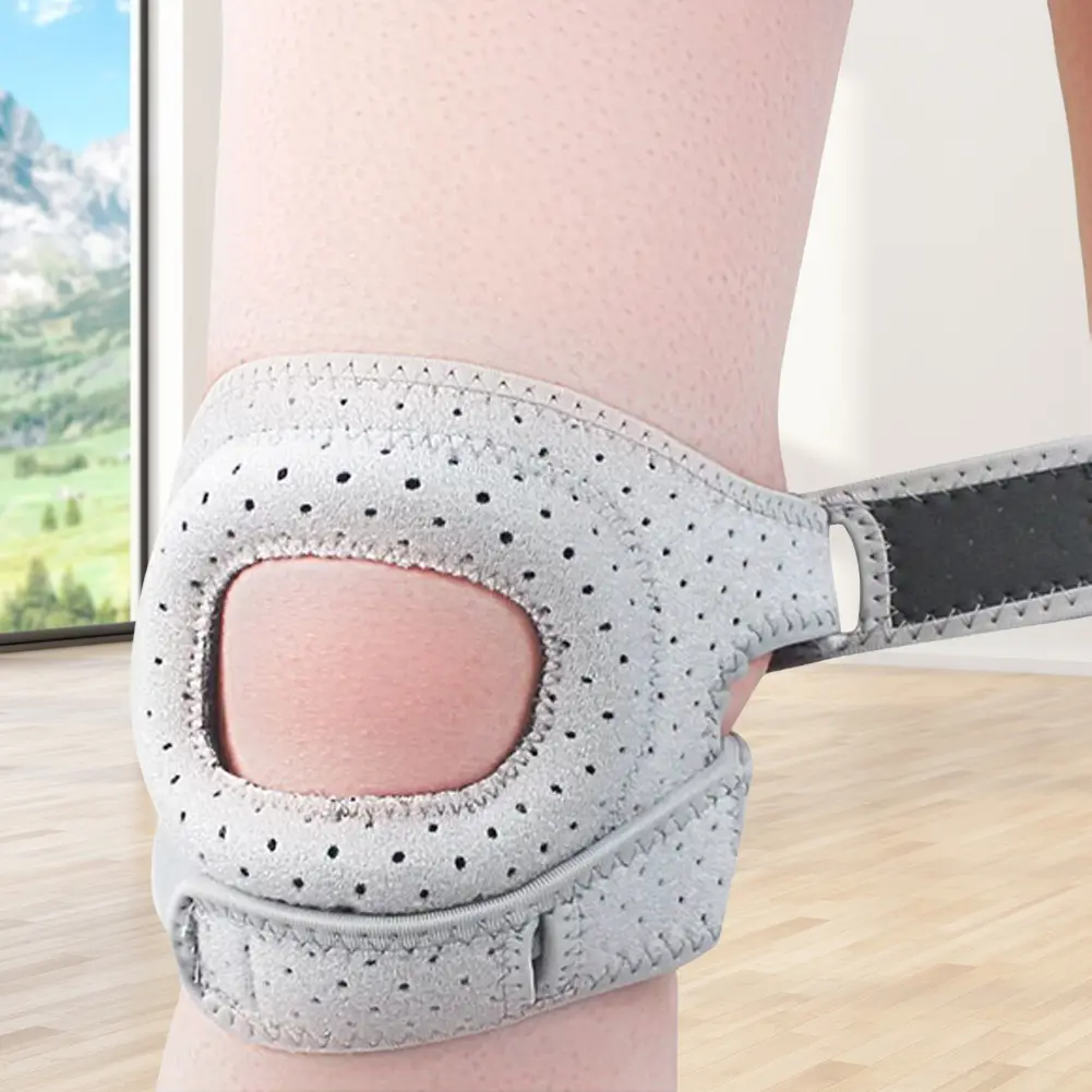 Patella Knee Brace Adjustable Knee Compression Sleeve Patella Tendon Knee Strap for Arthritis Joint Ligament Injury