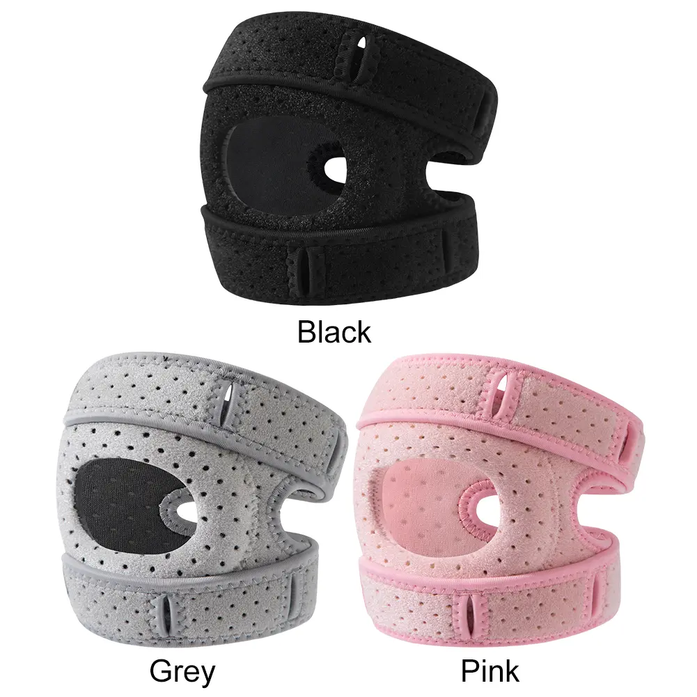 Patella Knee Brace Adjustable Knee Compression Sleeve Patella Tendon Knee Strap for Arthritis Joint Ligament Injury