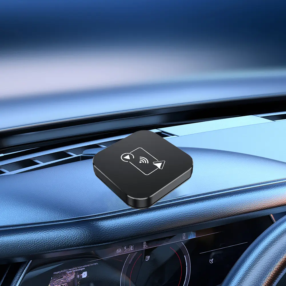 Wireless CarPlay & Android Auto Adapter Smart AI Box Wired To Wireless Car Smart Box Plug and Play