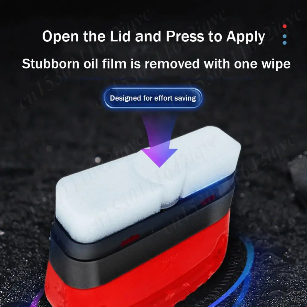 120ml Car Glass Oil Film Remover Glass Polishing Compound Windshield Cleaner Car Glass Polishing Clear Window Auto Detailing