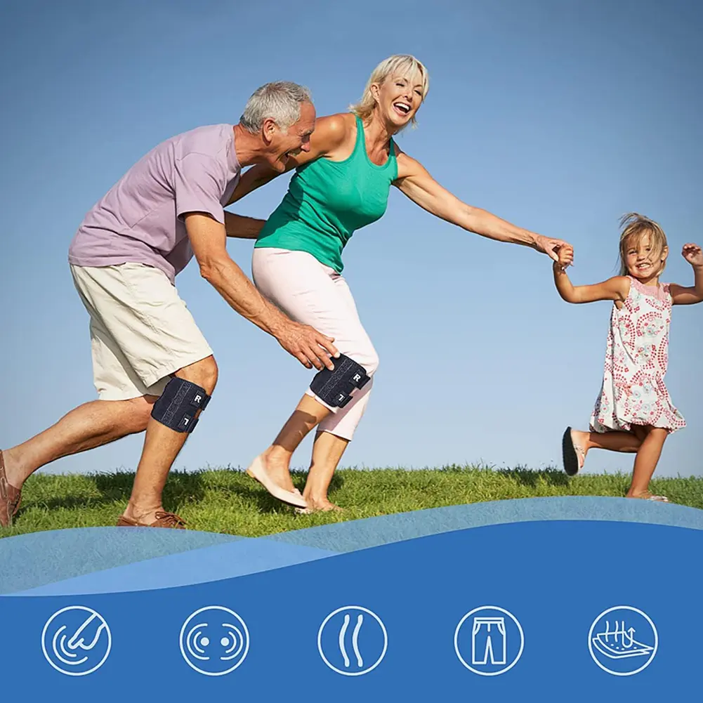 Sciatica Stress Relief Brace Adjustable Sciatica Stress Relief Support Ergonomic Sciatic Ease Nerve Knee Brace for Home Office