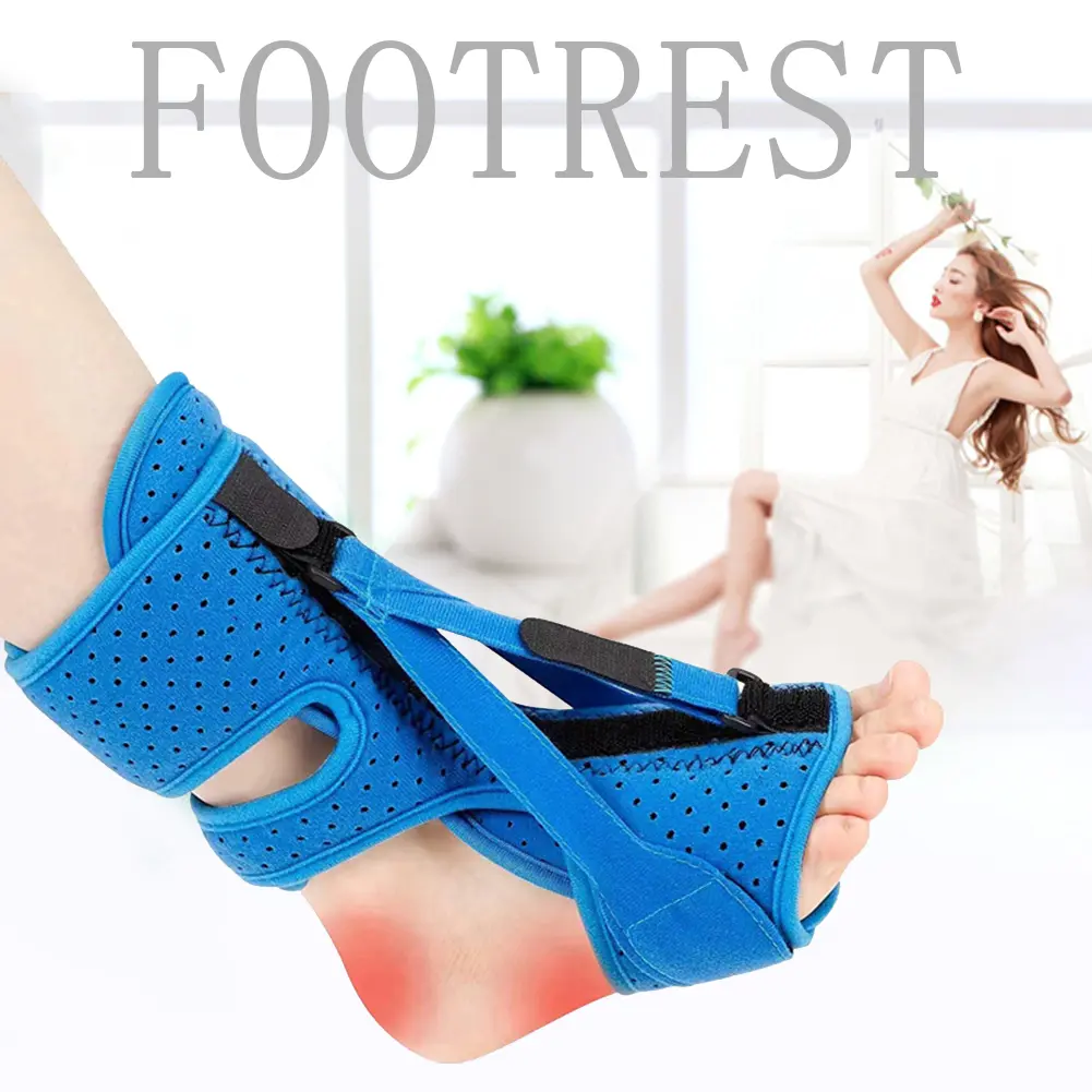 Foot Drop Orthotic Brace Pain Relief Elastic Night Splint with Arch Support for Plantar Fasciitis/Heel/Ankle/Arch Foot Pain