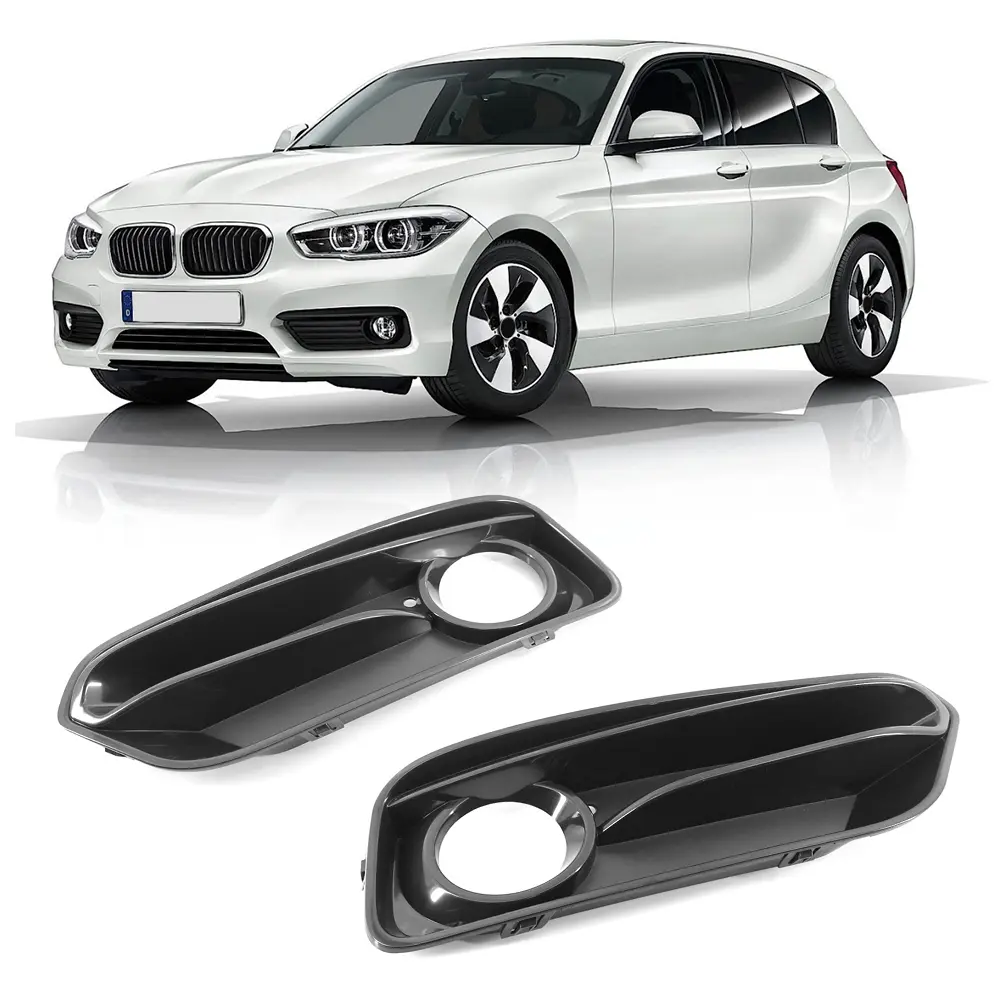 Left Right Fog Light Grill Replacement Car Front Fog Light Cover Spare Parts Auto Accessories for BMW 1 Series F20/F21 2015-2018