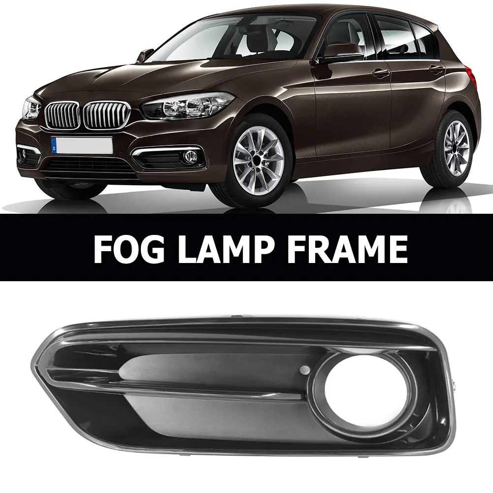 Left Right Fog Light Grill Replacement Car Front Fog Light Cover Spare Parts Auto Accessories for BMW 1 Series F20/F21 2015-2018