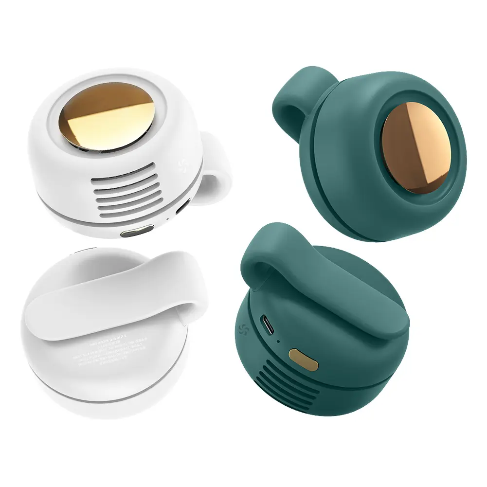 Mini Waist Fan with 3 Speeds Shirt Fan Rechargeable Battery Personal Body Fan for Outdoor Work Hiking Travel