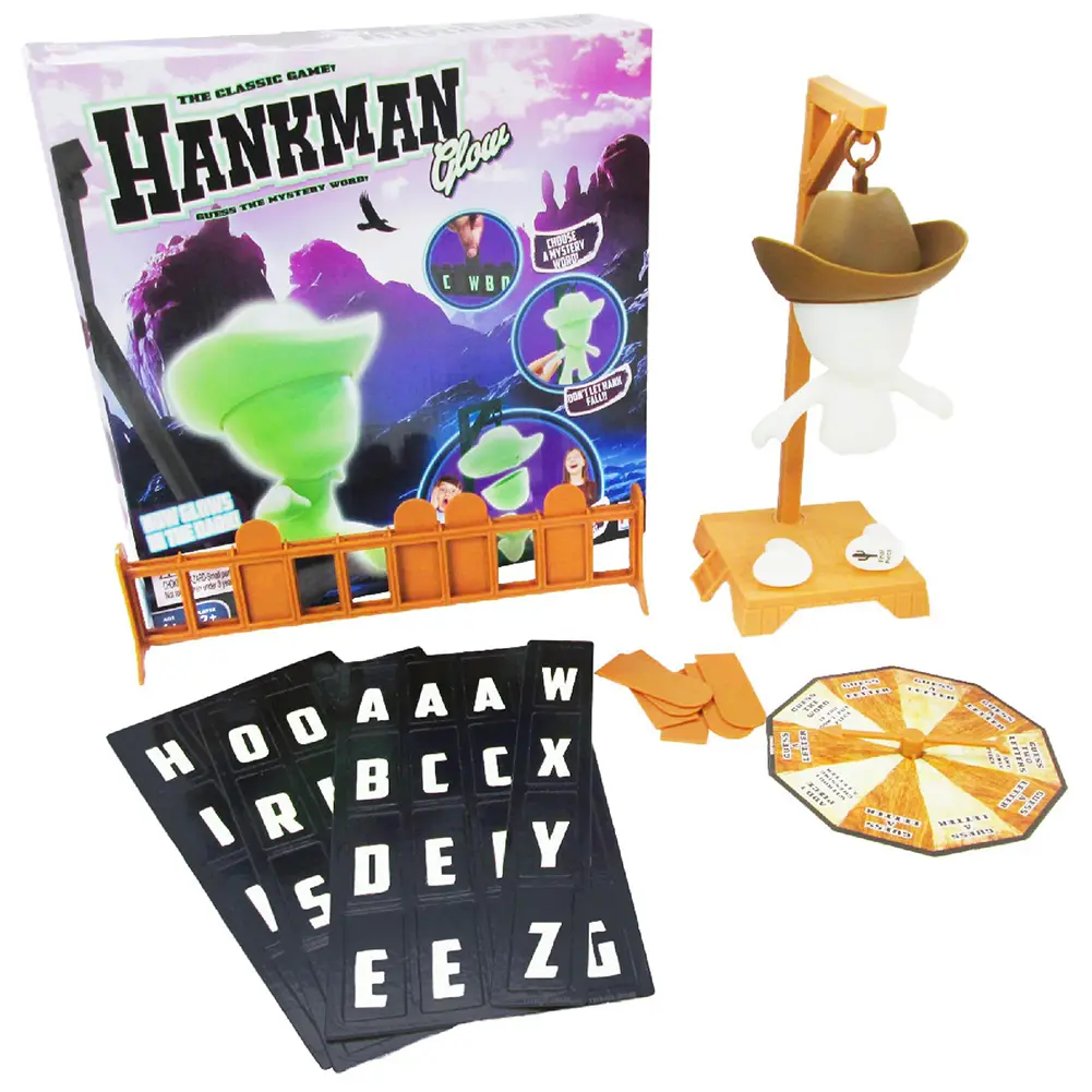 Magnetic Hangman Travel Game Fun Table Game for Kids & Adults Family Party Games