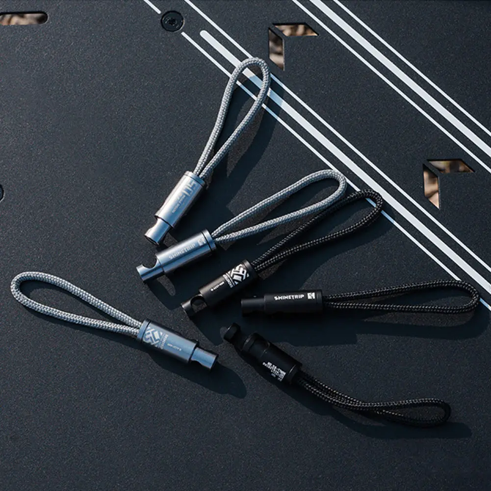 Tent Rope Buckle Aluminum Alloy Wind Rope Buckle Multifunctional Lightweight Buckle for Outdoor Hiking