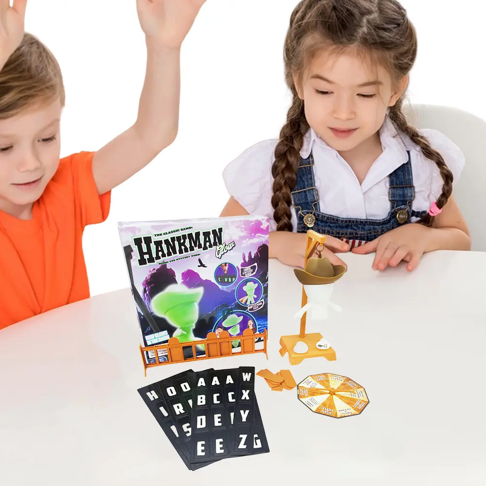 Magnetic Hangman Travel Game Fun Table Game for Kids & Adults Family Party Games