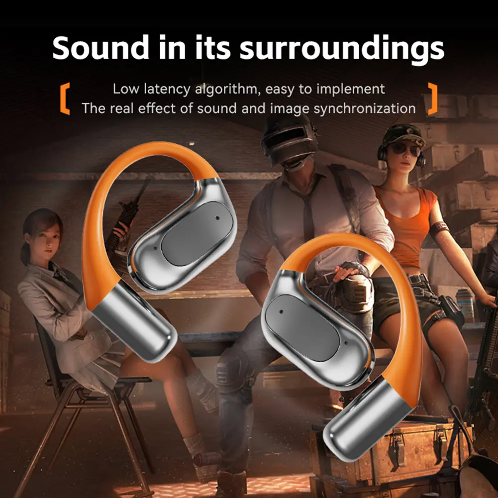 Wireless BT Language Translator Earbuds 144 Languages Translation Headphones AI Translator Earbuds for Travel Business Learning