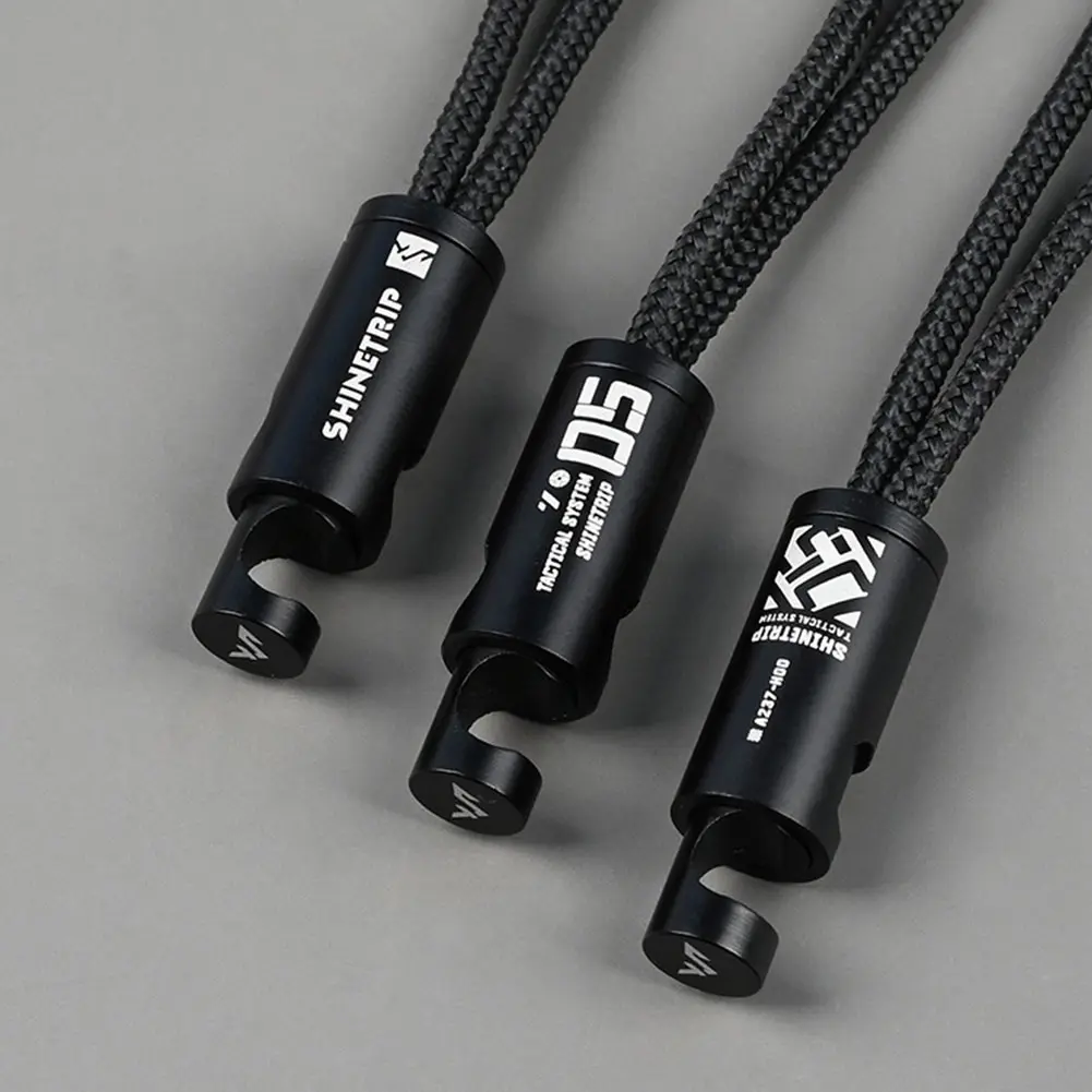 Tent Rope Buckle Aluminum Alloy Wind Rope Buckle Multifunctional Lightweight Buckle for Outdoor Hiking