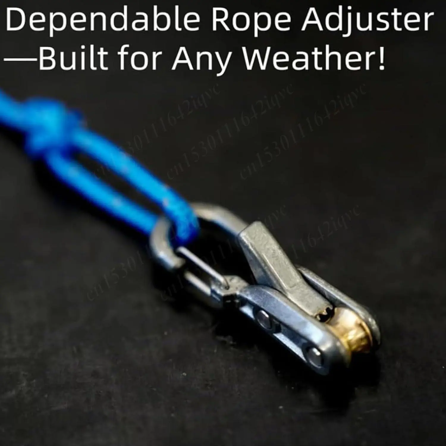 Rope Adjuster Outdoor Rope Stopper Tightener Adjustable Buckle Rope Hook Tension Adjuster Outdoor Tools for Camping Hiking
