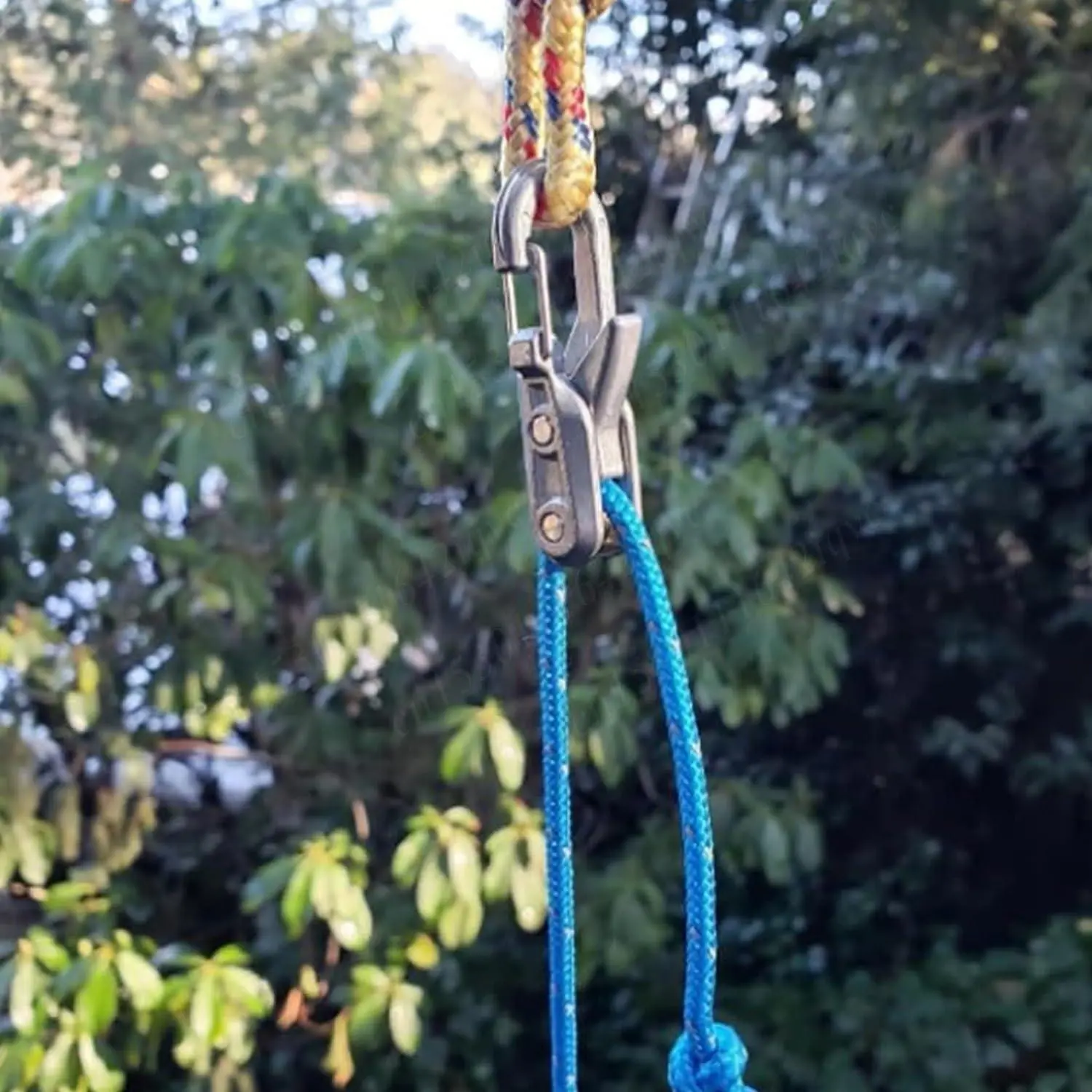 Rope Adjuster Outdoor Rope Stopper Tightener Adjustable Buckle Rope Hook Tension Adjuster Outdoor Tools for Camping Hiking
