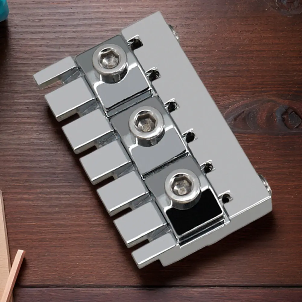 6-String Headless Electric Guitar String Locking Nuts W/2 Wrench 2 Screw String Lock Nuts Musical Instrument Accessory