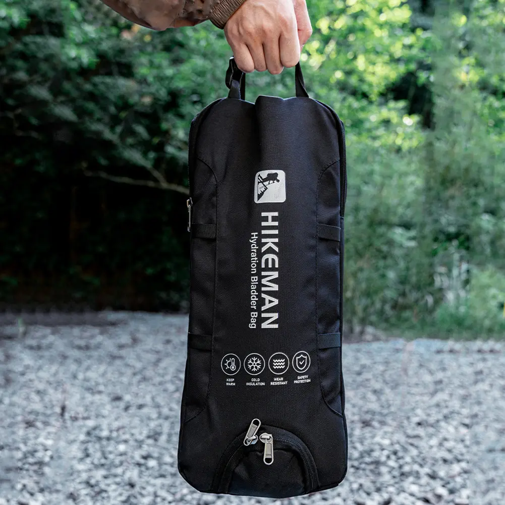 Insulated Cooler Bag for 1-2L & 2-3L Water Bladder Water Resistant Water Bladder Insulator Bag for Hiking Cycling Camping Skiing