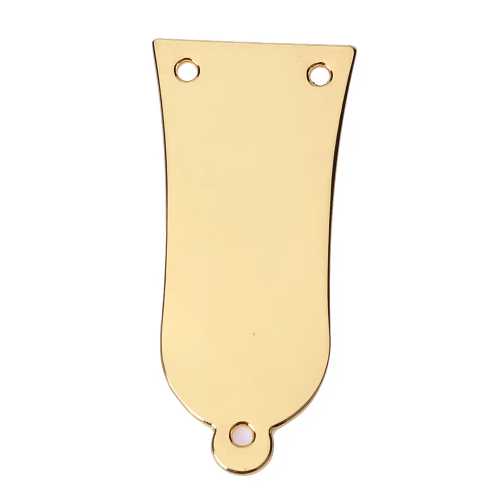 3 Holes Metal Bell Style Truss Rod Cover for Electrical Guitar Bass