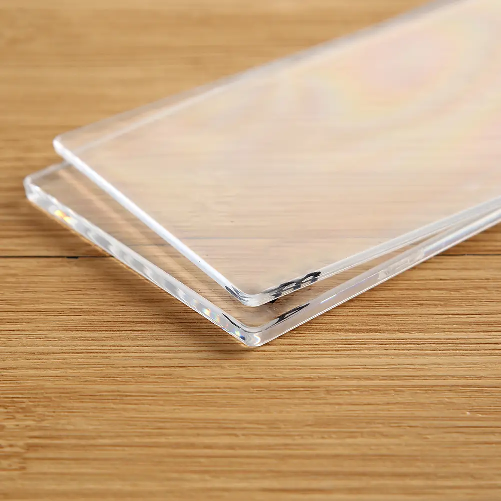 1/2Pcs Clear Acrylic Cutting Mat Plate For DIY Embossing Cutting Dies Platform Adapter Transparent Die Cutter Spacer 3mm 5mm