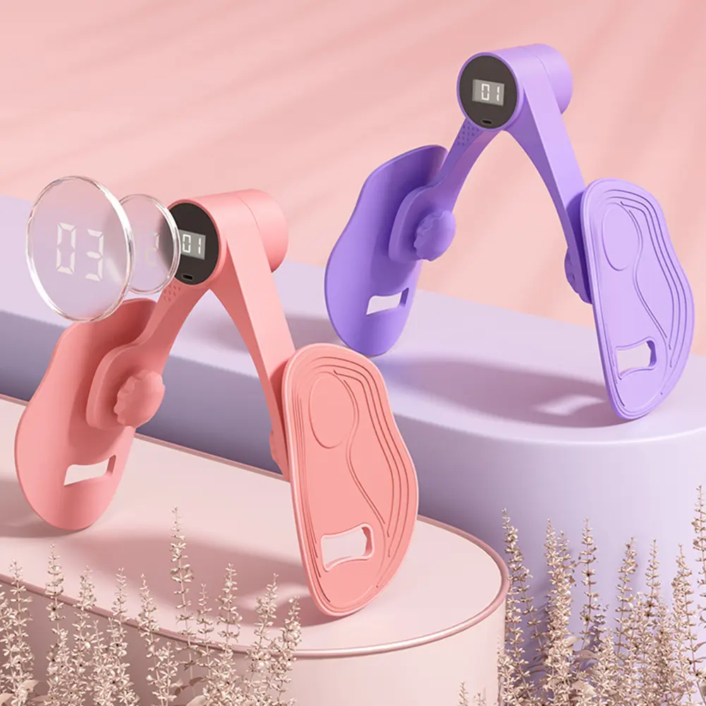Pelvic Floor Muscle Trainer Pelvic Floor Exerciser with Counter Hip & Inner Thigh Exercise Equipment Non Slip for Gym Yoga