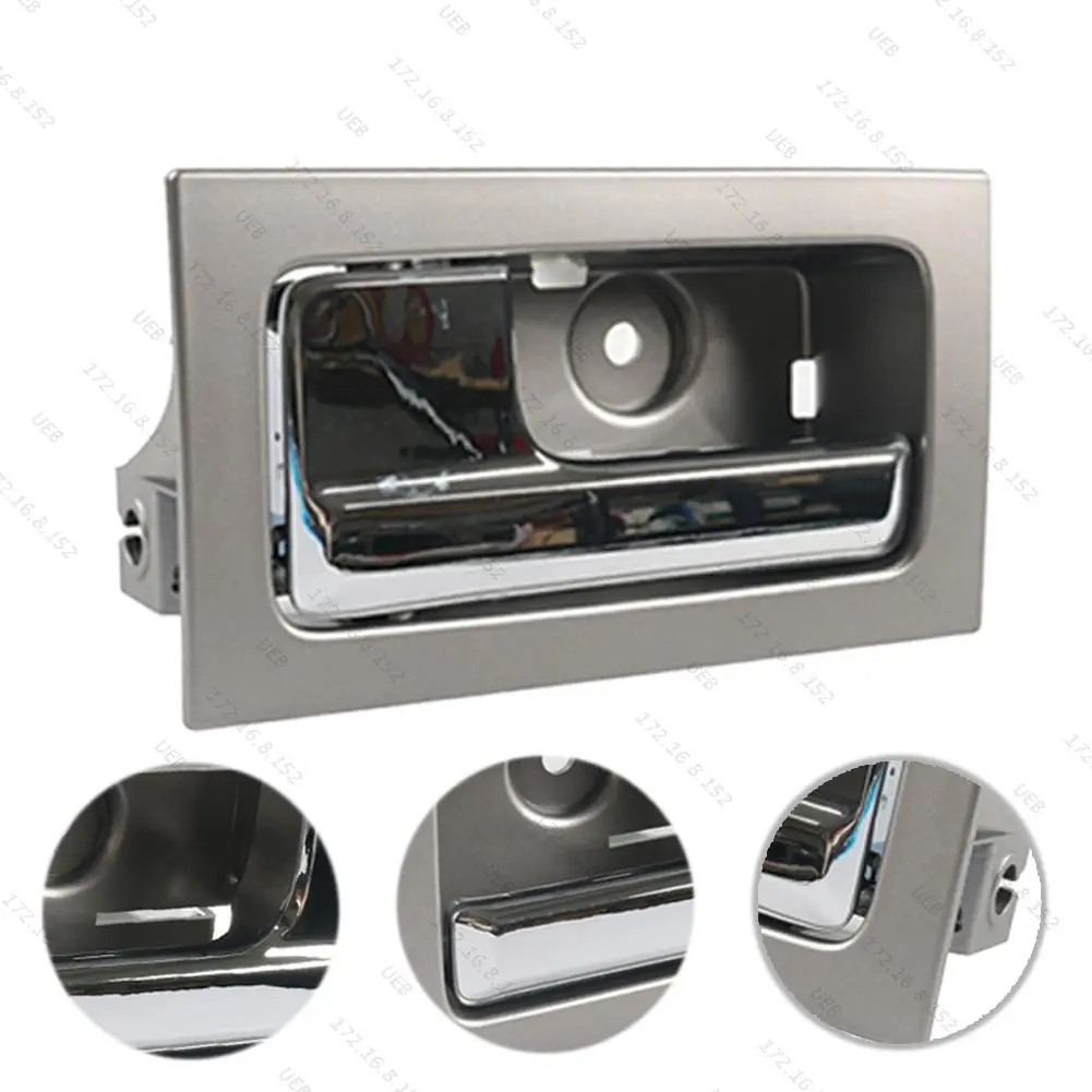 Car Door Interior Handle for Ford F150 Left/Right Chrome Lever Inner Handle F-Series F150 2009-2014 9L3Z1522600CB/9L3Z1522601CB