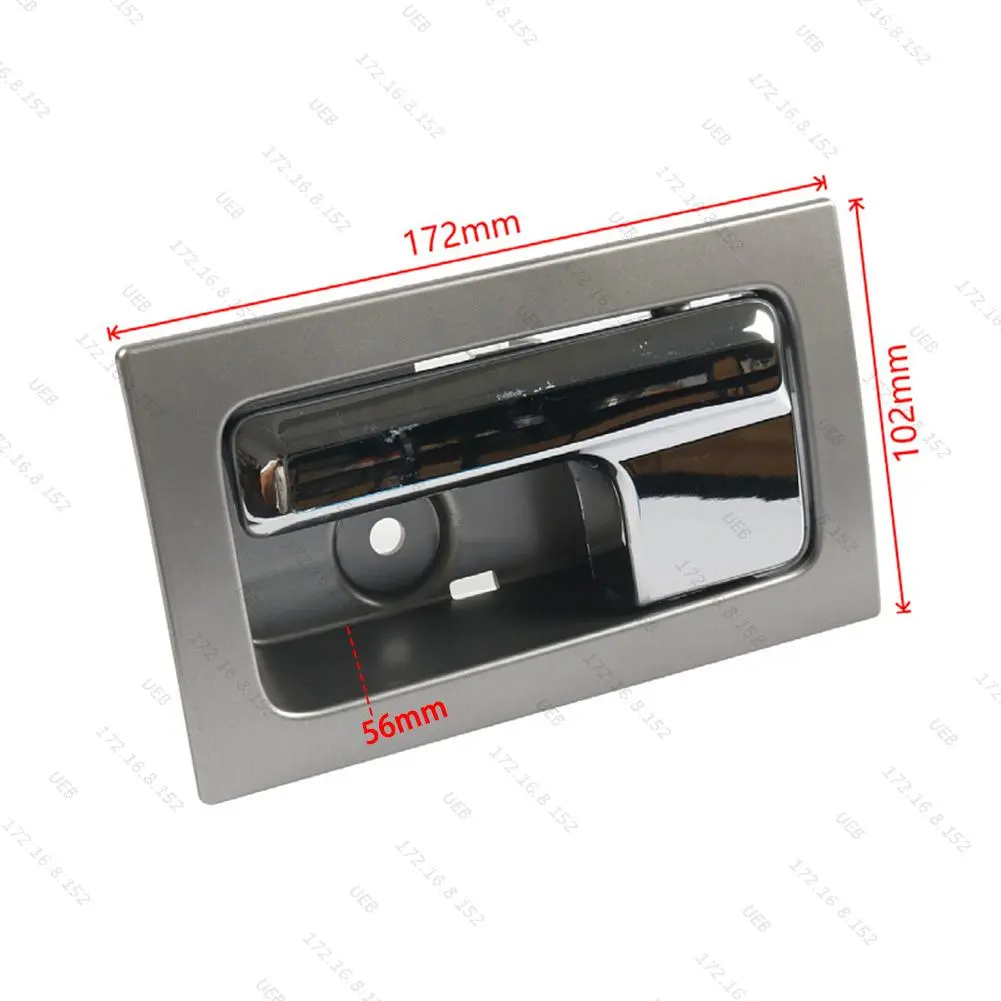 Car Door Interior Handle for Ford F150 Left/Right Chrome Lever Inner Handle F-Series F150 2009-2014 9L3Z1522600CB/9L3Z1522601CB