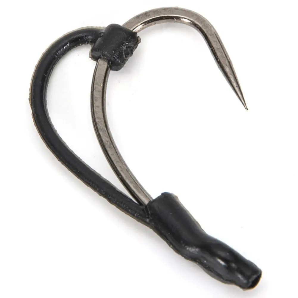 10/20/30/50PCS Carp Fishing D Rig Kickers Hook Line Aligners for Ronnie Rigs End Tackle