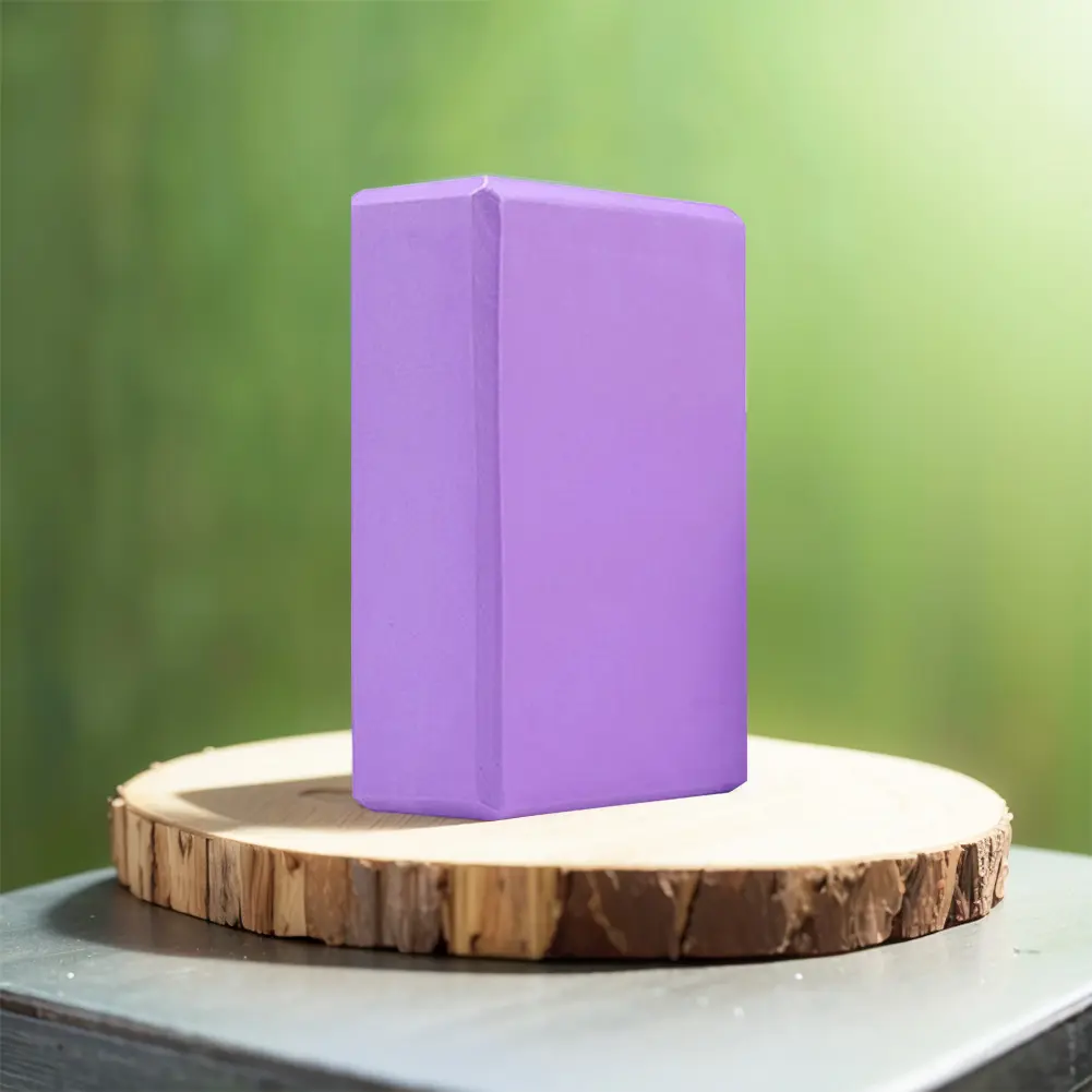 EVA Yoga Block Solid Color Yoga Balance Bricks Moisture-Proof High Density Yoga Blocks Body Shaping Yoga Blocks Yoga Supplies