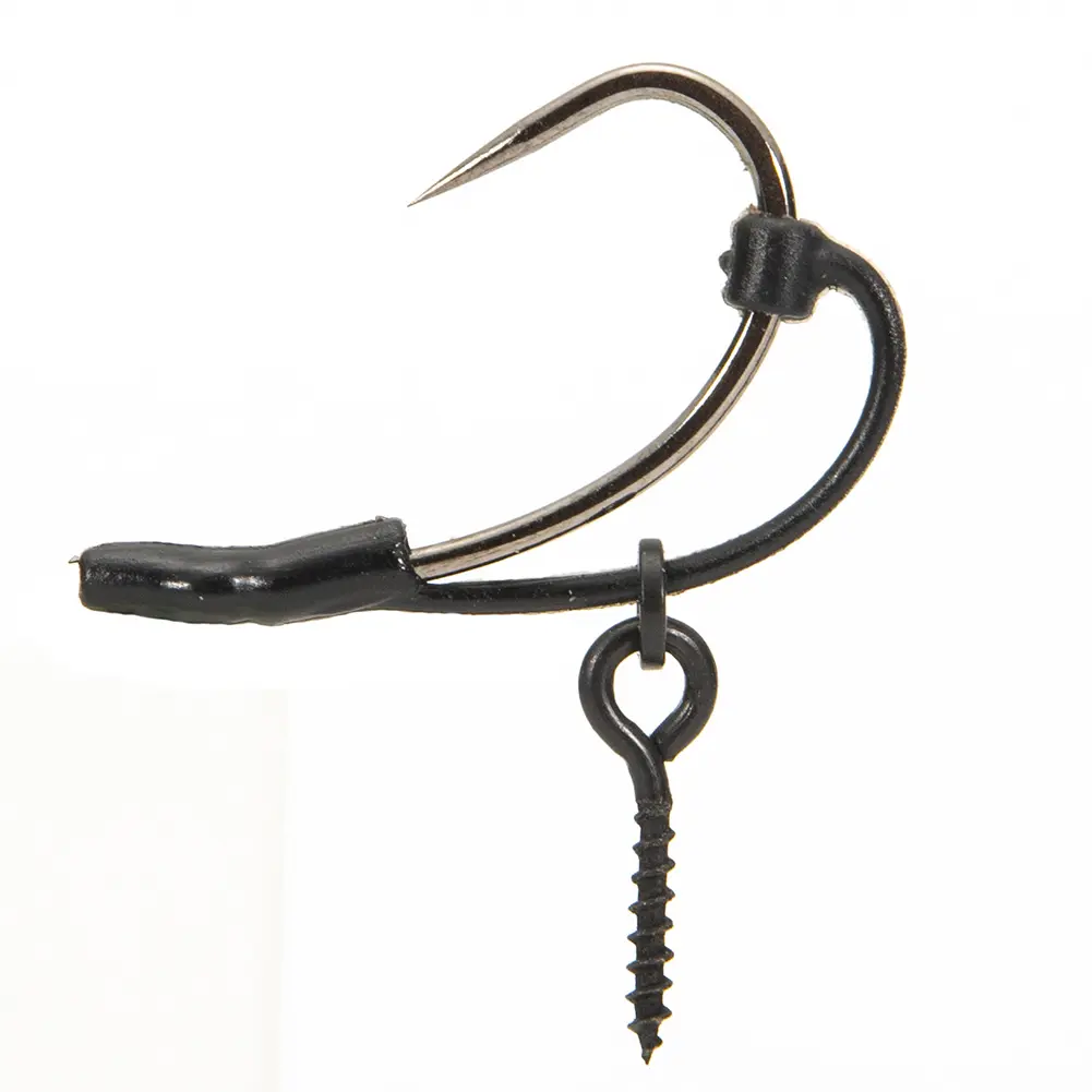 10/20/30/50PCS Carp Fishing D Rig Kickers Hook Line Aligners for Ronnie Rigs End Tackle