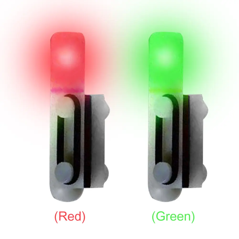 Electronic Rod Stick Light Removable Fishing Rod Tip Light Waterproof Fishing Rod Alert Indicator Light for Night Fishing