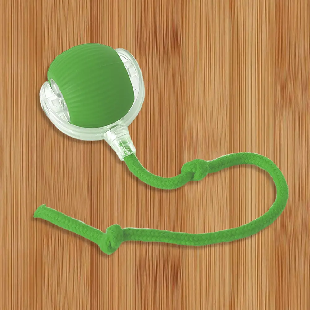 Cat Toy Interactive Rolling Ball Rechargeable Electric Pet Toys Training Imitate Mouse Tail Rotating Ball for Indoor Cat Dog