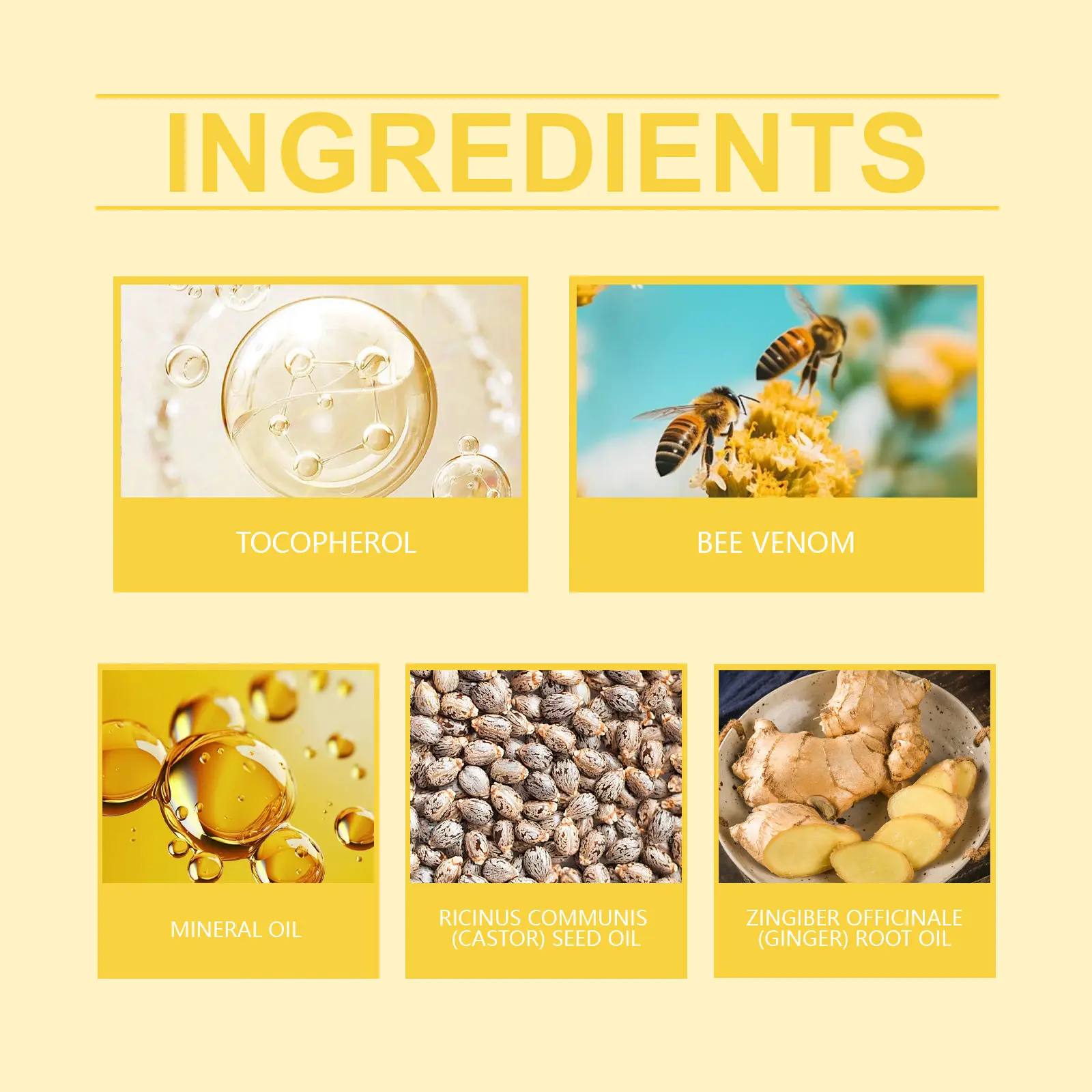SOUTH MOON Bee VenomGynecomastia Heating Oil