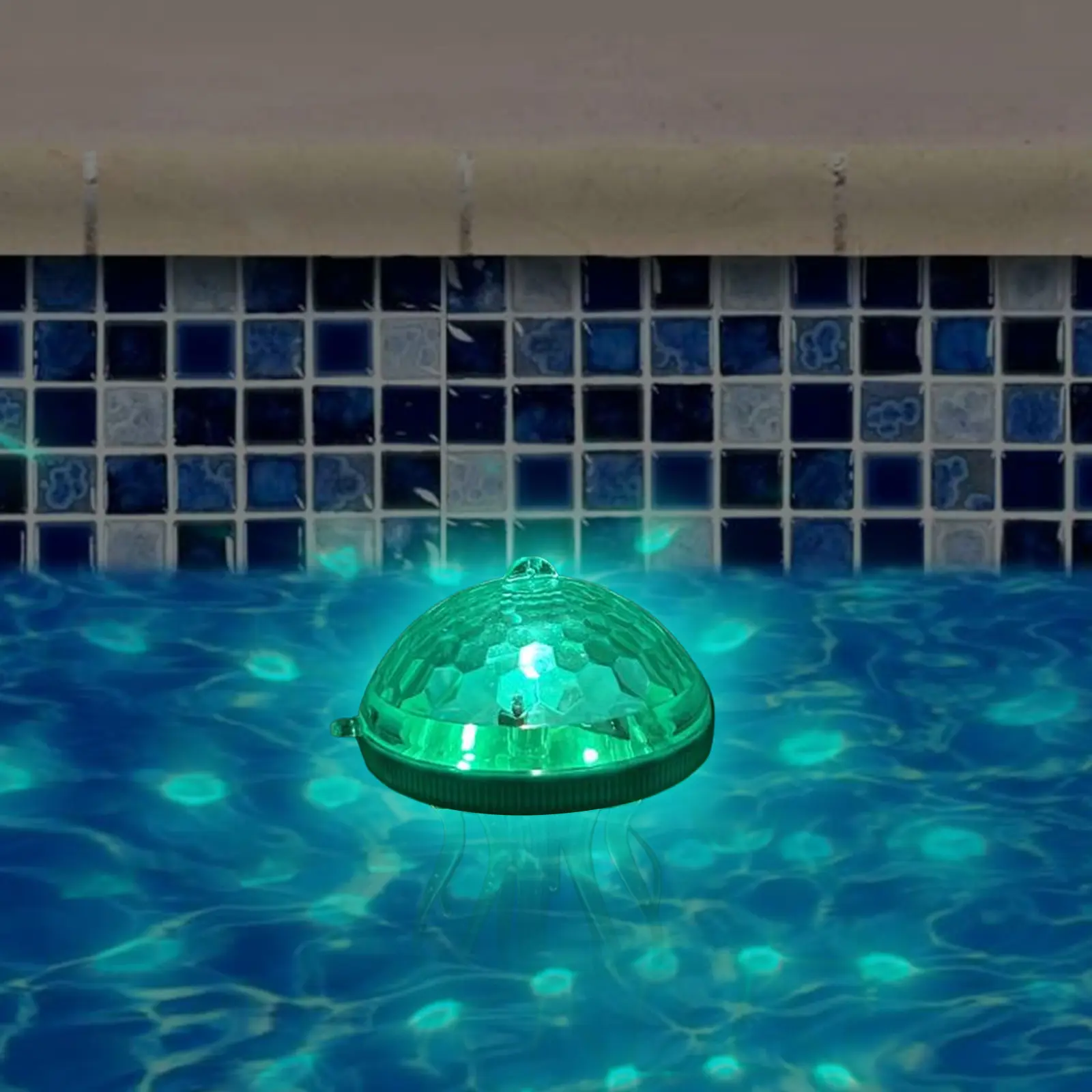 Solar Floating Pool Light Dynamic RGB Color Changing Atmosphere Light Waterproof Dimmable Night Light for Party Wedding Decor