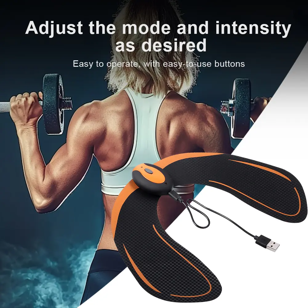EMS Hips Trainer Butt Muscle Stimulator Adjustable Wearable Buttocks Toner Multi Modes Electronic Muscle Toner for Body Shaping