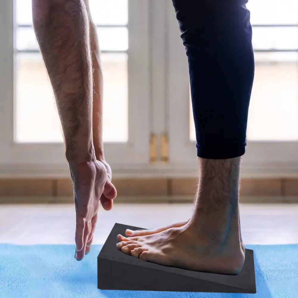 Yoga Wedge Blocks Squat Wedge Block Multi-Functional Yoga Stretch Slant Board Calf Stretcher for Sports Fitness