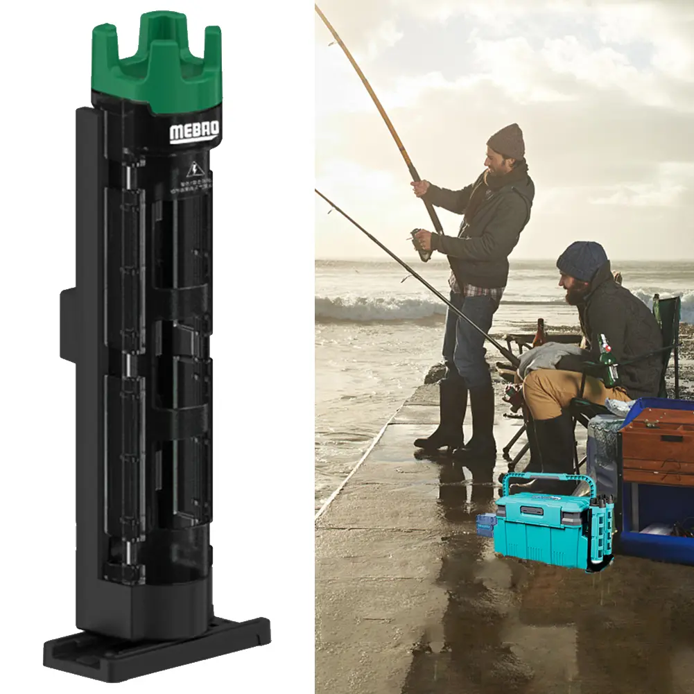 Fishing Rod Holder Stand Adjustable Fishing Rod Holder Portable Fishing Rod Display Bracket Movable Base Fishing Accessories
