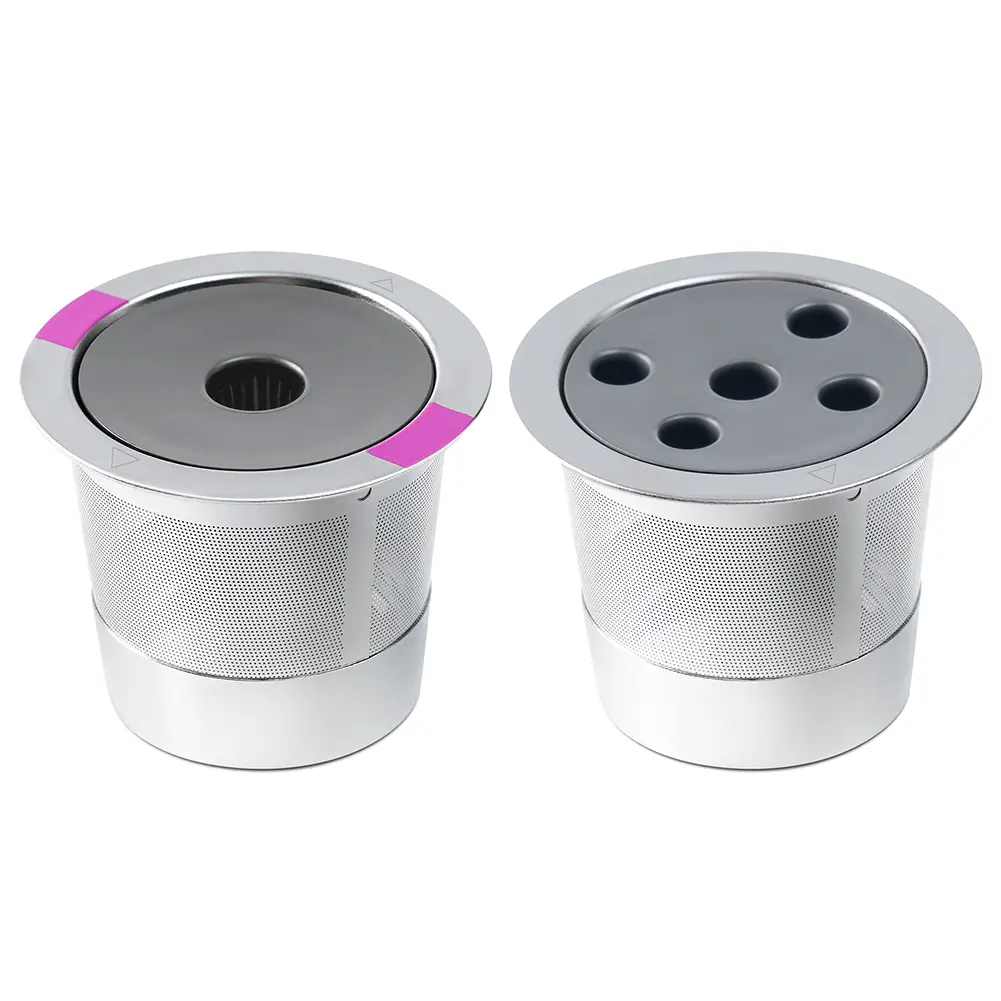Metal Coffee Filter Cup Reusable Coffee Filter Basket Coffee Makers Coffee Machine Strainer Refillable for Keurig K-supreme Plus