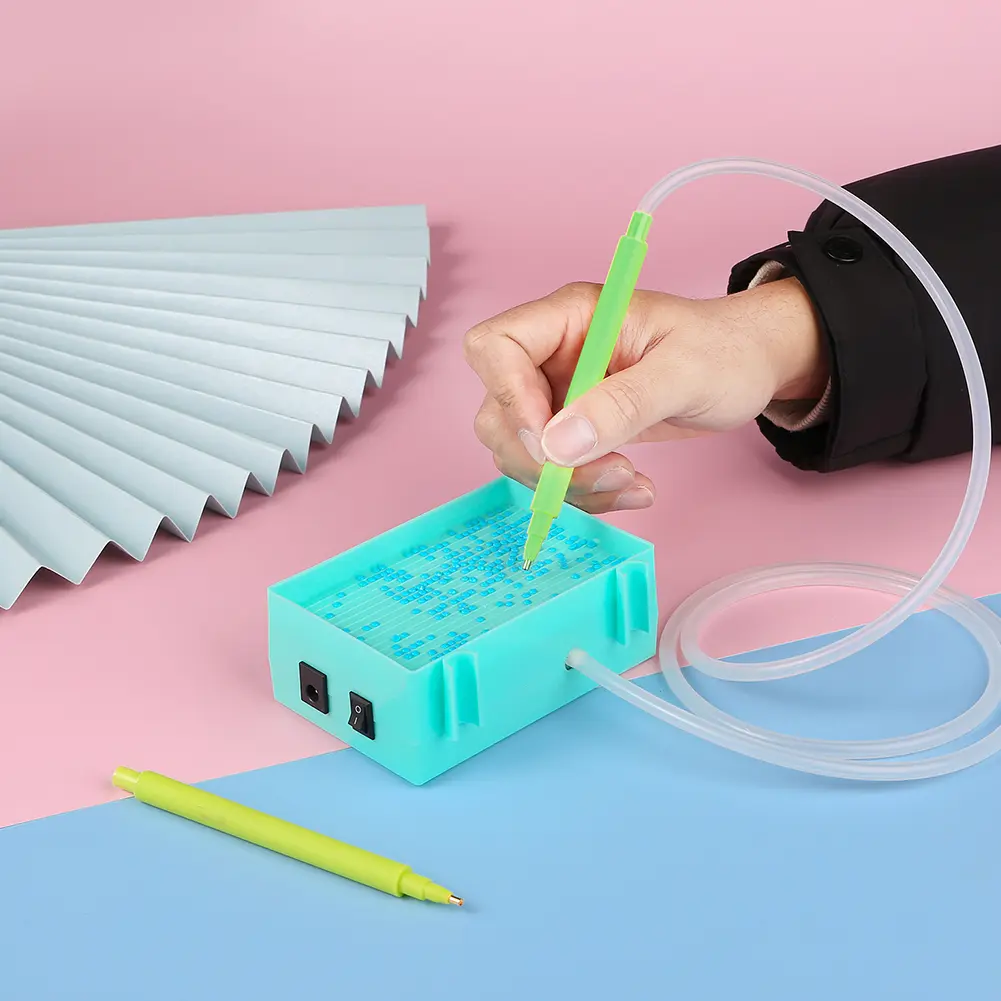 Electric Diamond Suction Tool Portable Vacuum Diamond Art Tools USB Powered Suction Device Diamond Painting Pen Kit Accessories