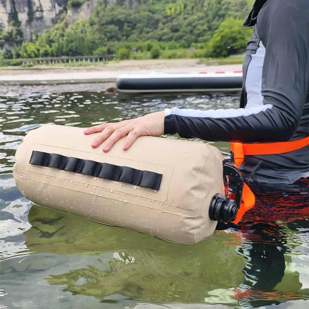 Swimming Buoy Multifunctional Swim Buoy Float with Belt Water Storage Bag Water Container Bag for Beach Pool Snorkeling