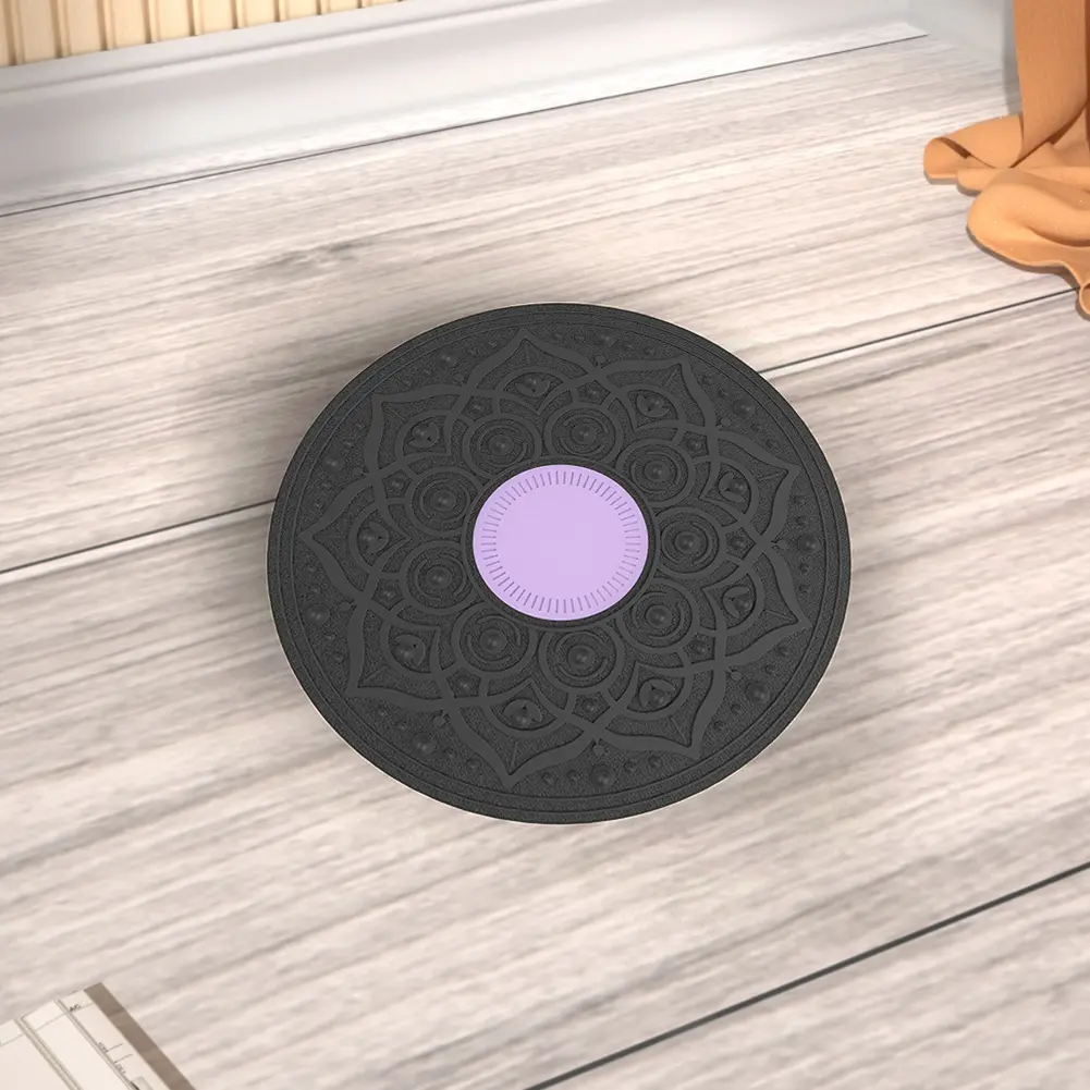 Wobble Balance Board Yoga Swing Balance Board Non-slip Balance Exerciser Portable Stability Board for Full Body Exercise