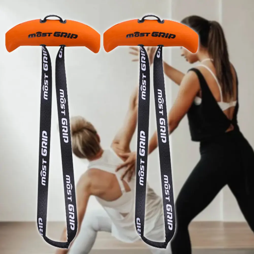 Exercise Resistance Band Ergonomic Strength Sling Trainer TPE Fitness Resistance Strap for Pull-up Bars Barbells