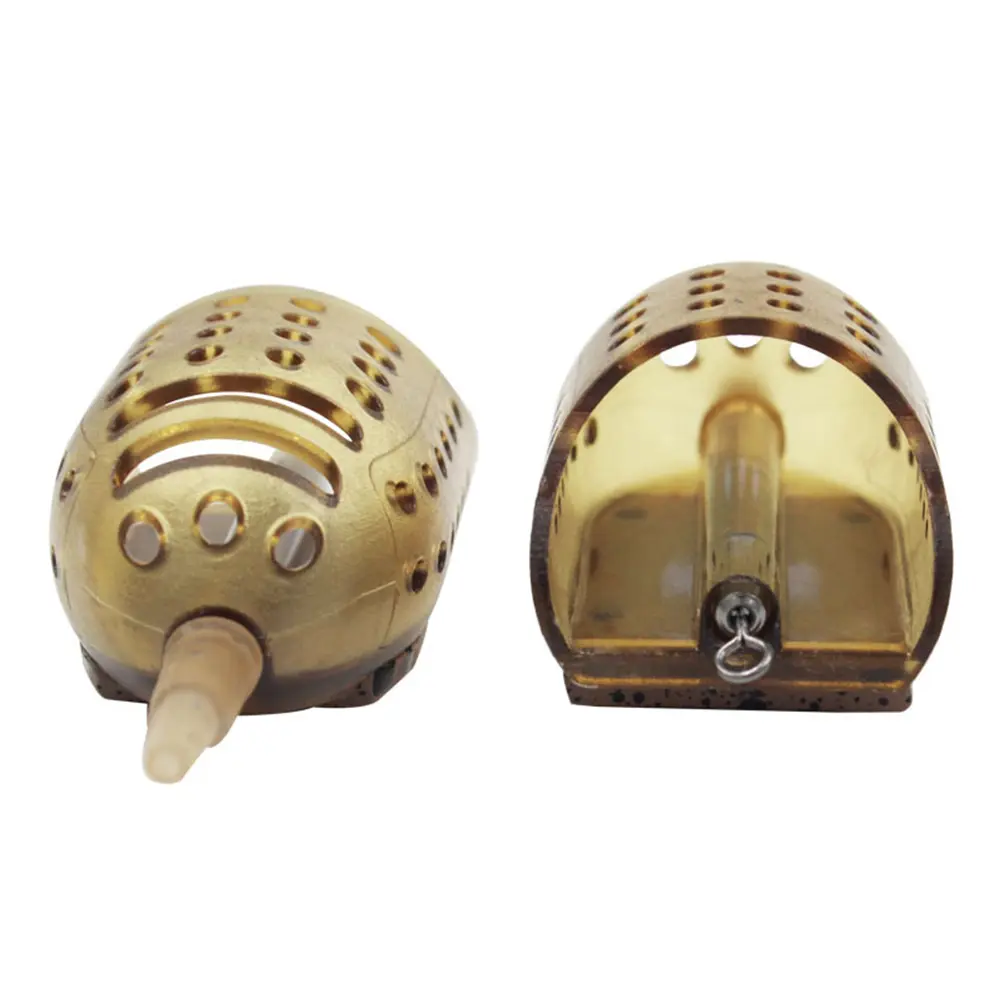 Carp Fishing Bait Feeder Cage 30g/40g/50g Sinker Trap Fishing Bait Basket Holder