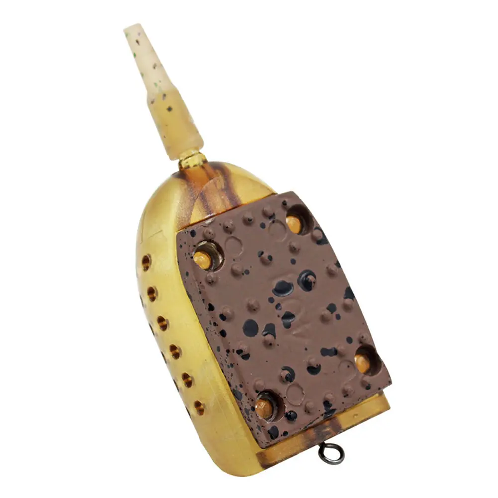 Carp Fishing Bait Feeder Cage 30g/40g/50g Sinker Trap Fishing Bait Basket Holder