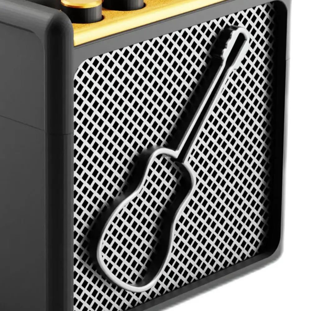Amp Speaker Guitar Pick Holder Box Organizer 3D Printed Plectrum Storage Box Plectrum Holder for Musicians and Guitar Players