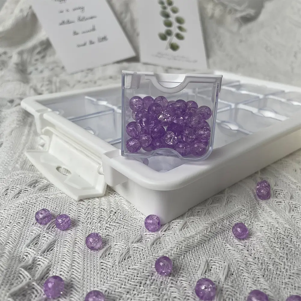 9/15/21/24/26/39 Grids Diamond Art Portable Bead Storage Organizer Bead Organizers and Storage Diamond Painting Embroidery Box