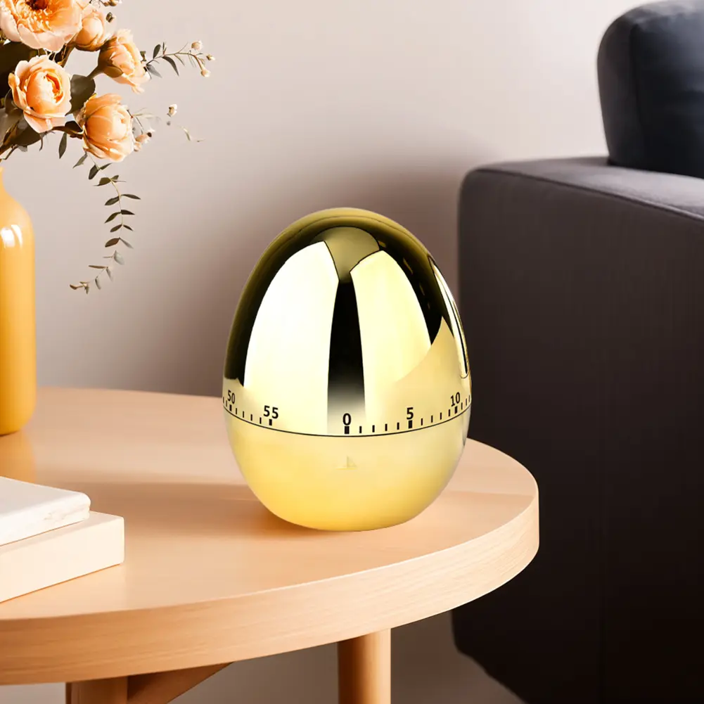 Egg Kitchen Timer Cooking Chronograph Electronic Countdown Timer Mechanical Rotating Timer for Cooking Learning
